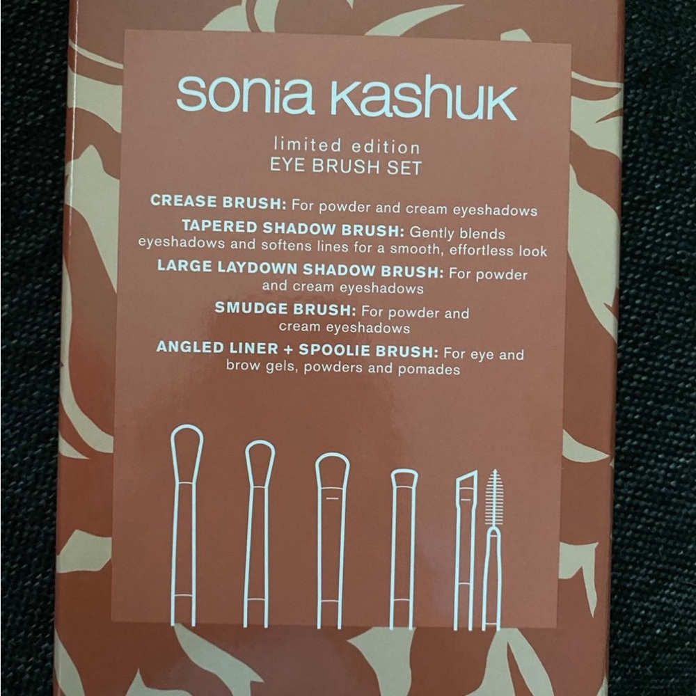 SONIA KASHUK 5pc Eye Brush Set, NWT - Picture 5 of 5